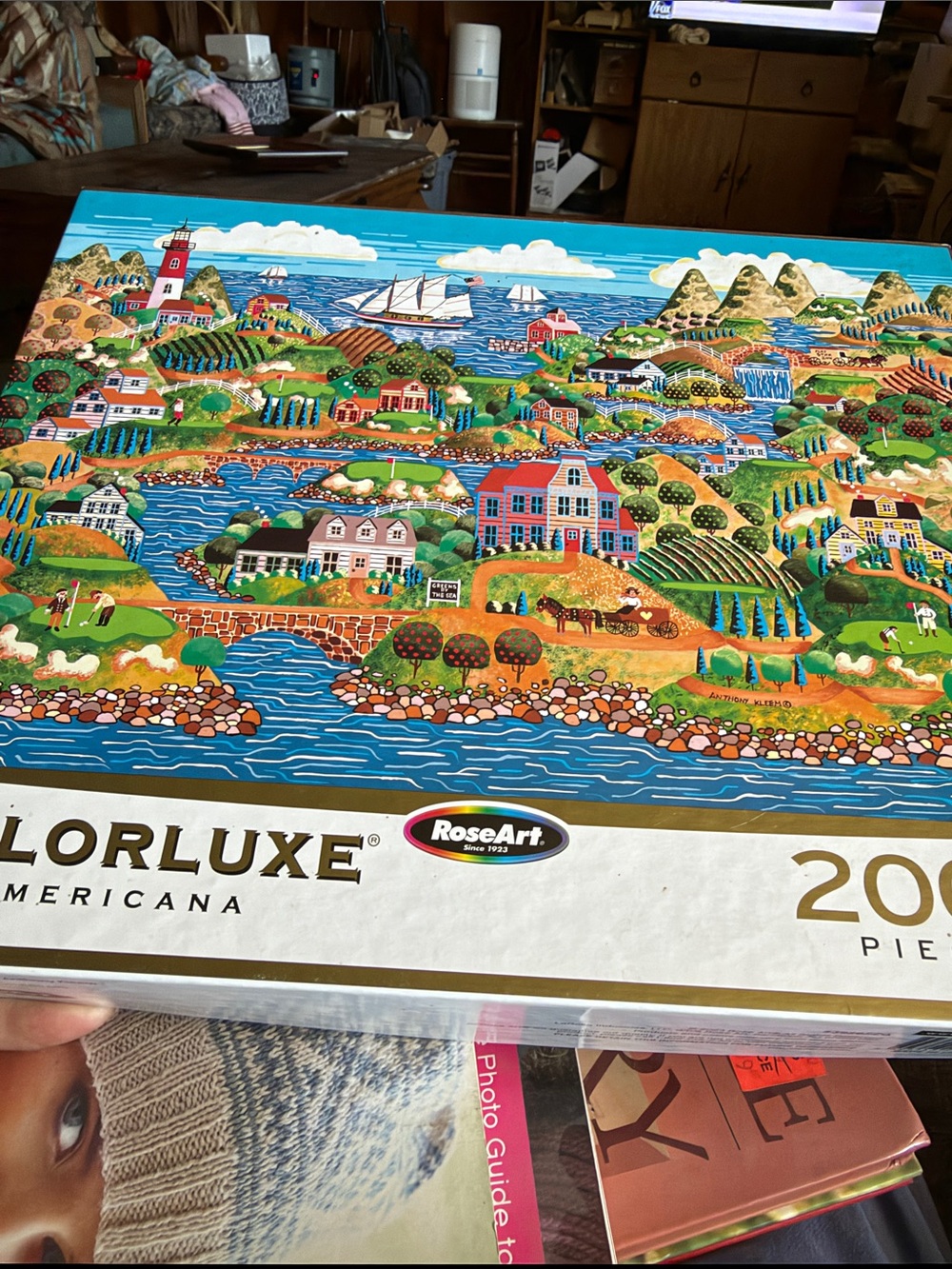Colorluxe Americana 200-Piece Jigsaw Puzzle - Multicolor